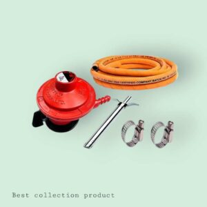 🔥 Gas Pipe, Regulator, Gas Fire & 2P Clamp Set (Combo Pack)