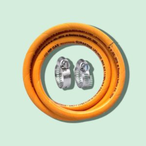 LPG Gas Hose Pipe (1.5 Meter) – Best Quality, Durable & Safe for Home Use