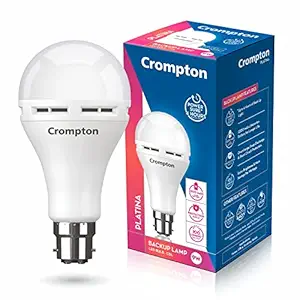 Crompton 9W AC/DC Rechargeable Bulb – 4 Hours Backup 1 Year Warranty