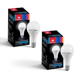 Havells 12W AC/DC LED Bulb Pack of 2 | 1 Year Warranty – Chotomela